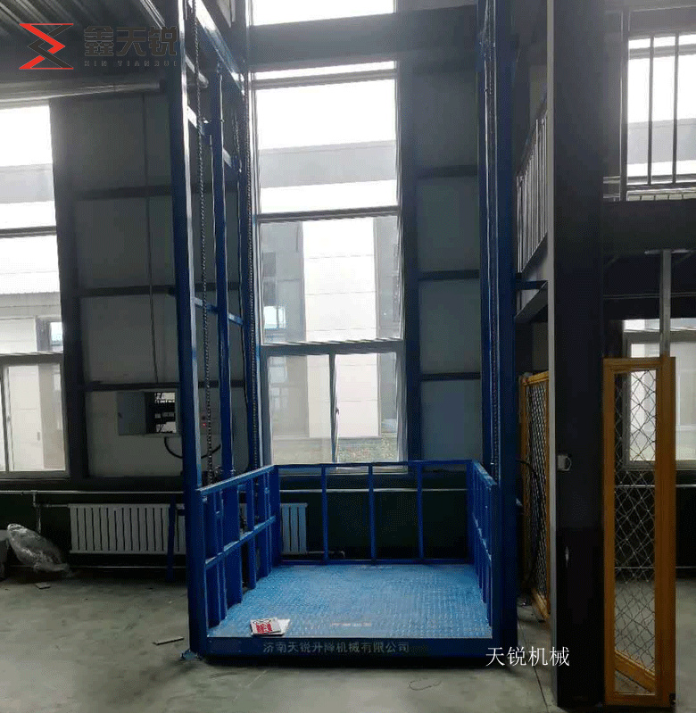 定西导轨式升降机验收合格